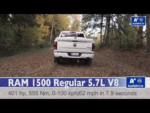 2015 RAM 1500 Regular 5.7L V8 - Tachovideo 0-100 km/h  Acceleration 0-62 mph Beschleunigung