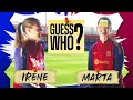 MARTA TORREJÓN  & IRENE PAREDES PLAY... GUESS WHO?? | FC Barcelona 👀🔵🔴