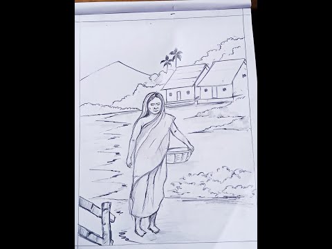 Draw a Beautiful Figure Composition #trending #art #artist #landscape