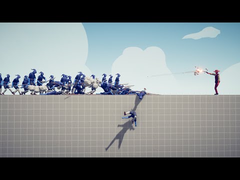 RAPID FIRE QUICK DRAW BRIDGE LAST STAND - Totally Accurate Battle Simulator TABS