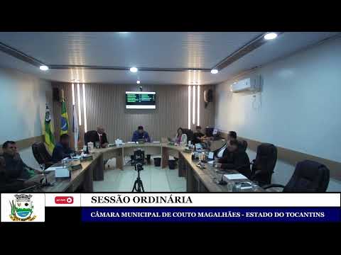 039ª Sessão Legislativa da 14ª Legislatura da Câmara Municipal de Couto Magalhães-TO