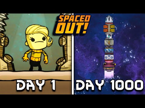I Survived 1000 Days in Oxygen Not Included: Spaced Out!