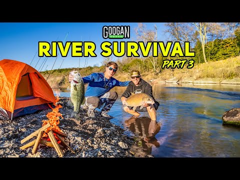 20 MILE Float FISHING Survival CHALLENGE! (2v2)