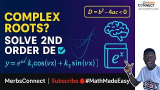 Master Complex Roots in 2nd Order Differential Equations | Homogeneous DE Made Simple | Method 3