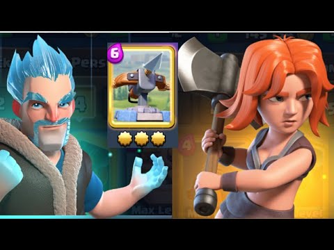 6000+ 🏆 Karnage X-bow Icewiz Tornado Deck, Trophy Push Gameplay! - Clash Royale
