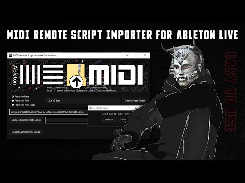 EZ Install — MIDI Remote Script Importer for Ableton Live