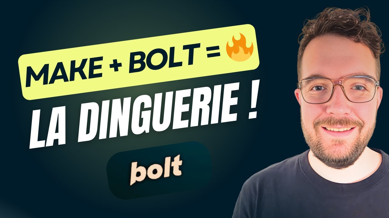 On automatise un SAAS Bolt avec Make (le résultat est dingue 🔥)
