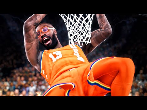 POWERFUL POSTER DUNKS IN RISING STARS CHALLENGE! NBA 2K20 My Career Gameplay Best Paint Beast Center