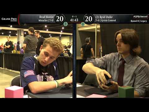 Magic the Gathering GP Richmond 2018 Round 8 Legacy