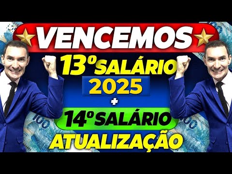 SAIU: DIRETO de BRASÍLIA 13º + 14º salário para APOSENTADOS e PENSIONISTAS em 2025 - ATUALIZAÇÃO