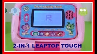 Leapfrog 2-in-1 Leaptop Touch Tablet and Laptop Demonstration