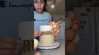 TEENAGE PREGNANCY #cakedecorating #cakevideo #caketrend