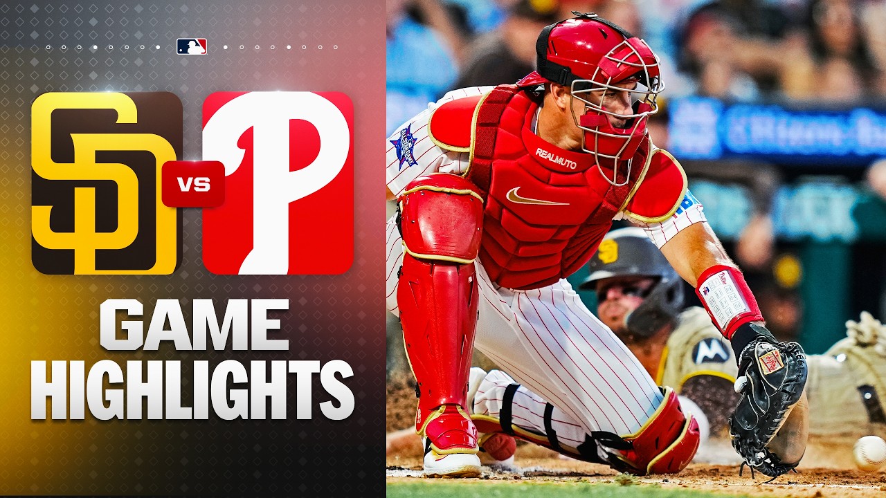 6월05일 샌디에이고 필라델피아 MLB 하이라이트