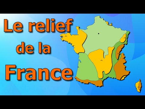 Le relief de la france, Géographie