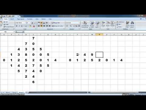 Lottery 10-Scale and 9 Scale Diamond How to  Video