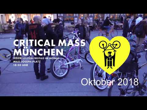 Critical Mass München Oktober 2018