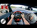 NISSAN GT R R35 207mph TOP SPEED DRIVE ON GERMAN AUTOBAHN