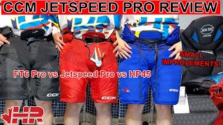 Still not as good as Pro Stock... CCM Jetspeed Pro hockey pants Snap Shot review