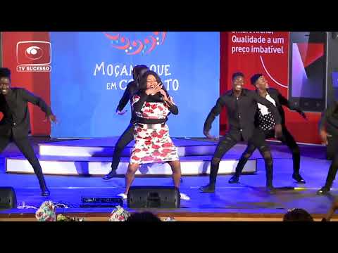 Gabriel Junior recebe a cantora Melancia de Moz