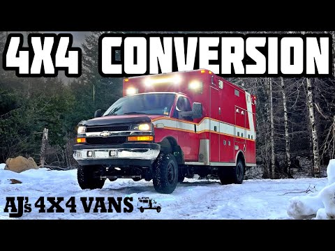 4X4 CONVERSION - OVERLAND AMBULANCE | AJ's 4X4 Vans