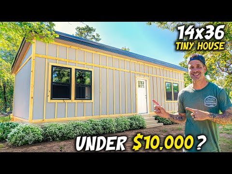 1 Man Built This TINY HOUSE In Just 30 Days! - Start To Finish