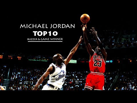 MICHAEL JORDAN TOP10 BUZZER & GAME WINNER