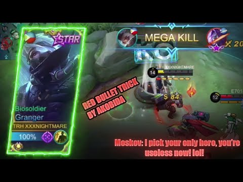 WHEN MOSKOV MAIN PLAYS GRANGER! THEY THOUGHT MOSKOV IS THE ONLY HERO I CAN PLAY! - MLBB