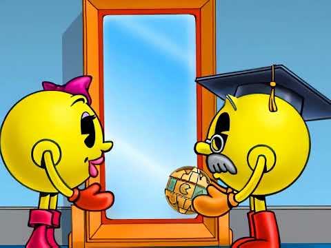 Ms. Pac-Man Maze Madness Cutscenes remastered