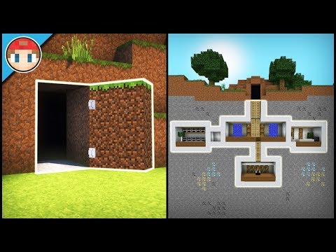 Smithers Boss - Minecraft: How to Build a Secret Base Tutorial 2023 (#2) - Easy Hidden House