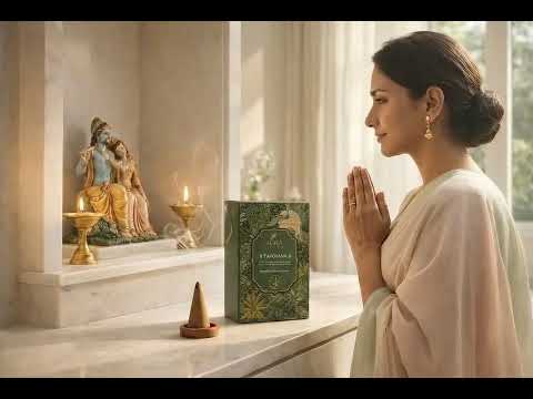 AuraDecor Dhoop Cones Premium Natural Incense Cones Home Fragrance 40 Dhoop Cones
