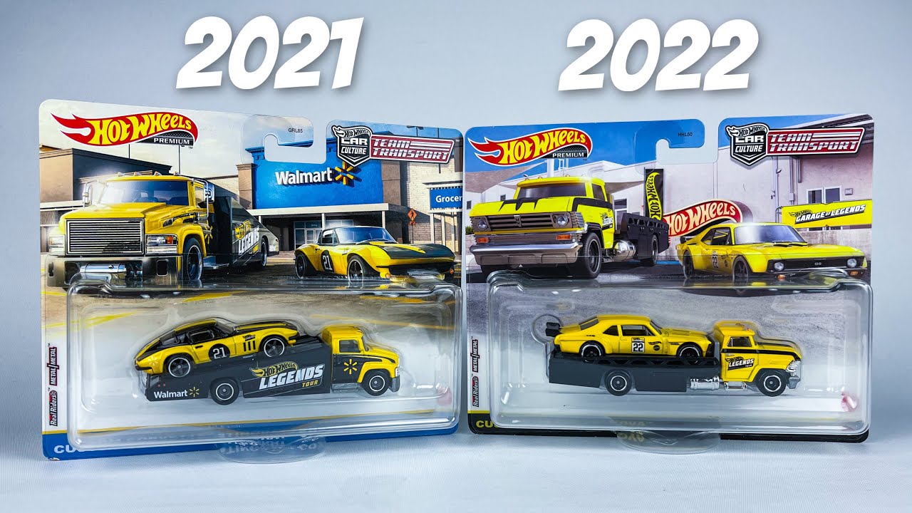 2022 Hot Wheels Team Transport Set Reveals 1970 Chevy Nova and