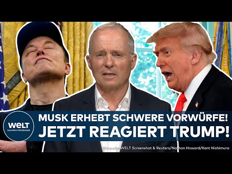 USA: Trump im Epstein-Skandal verwickelt? Elon Musk erhebt schockierende Vorwürfe gegen US-Präsident