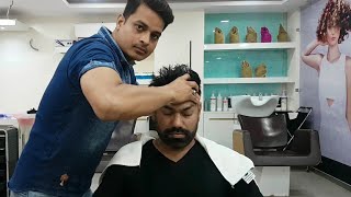 ASMR sleep therapy head massage and neck cracking relaxation