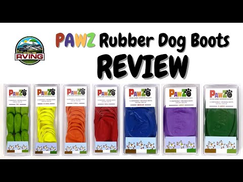 PawZ Natural Rubber Dog Boots