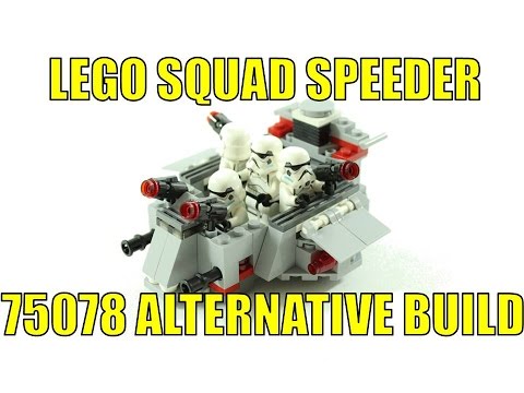 LEGO STAR WARS 75078 ALTERNATIVE BUILD SQUAD SPEEDER Video