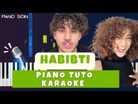 Nael ft Sana - Habibti (Piano fr Cover Tutoriel KARAOKE Paroles)