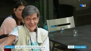 REPORTAGE France TV | Les 40 ans d'Habitat et Humanisme