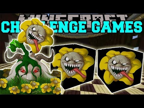 PopularMMOs Minecraft: MAN EATING PLANT CHALLENGE GAMES - Lucky Block Mod - Modded Mini-Game