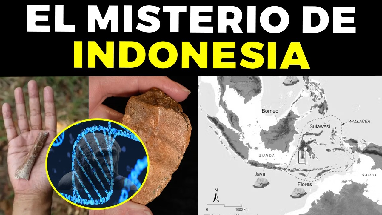 Estas Huellas Humanas de más de UN MILLÓN DE AÑOS en Indonesia Revelan Una Mentira