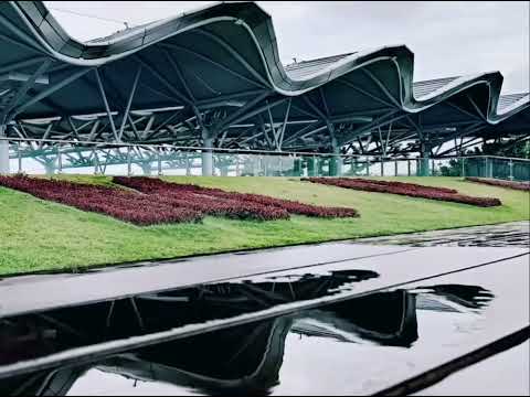 Exploring Marina South Pier Roof Garden.