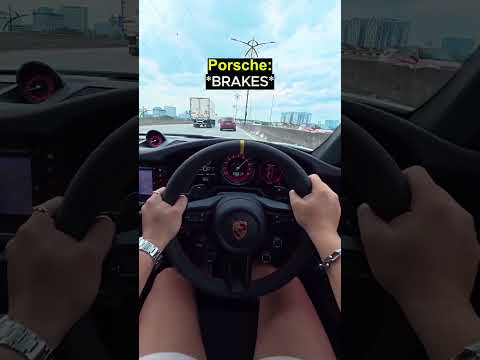 Porsche 911 Almost Crashes On Highway..😲