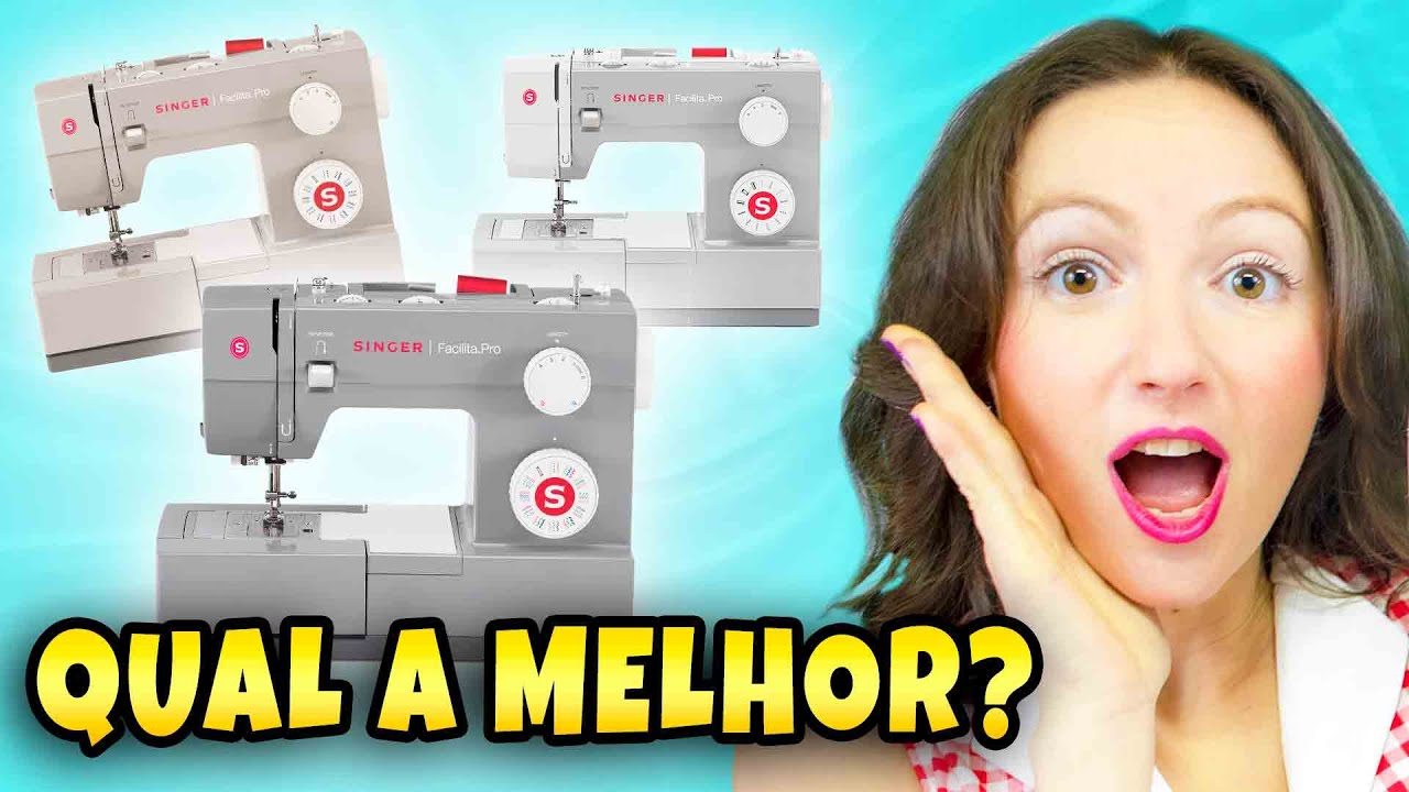 Singer Facilita Pro 4423, 4411 e 4432: Qual a real DIFERENÇA entre elas