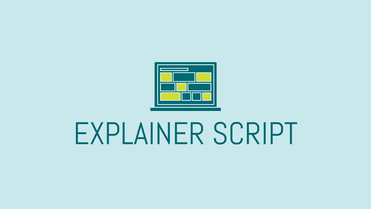 Explainer Script Video Template (Editable)