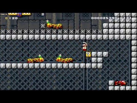 Bowser Is In Another Castle 2 by Hype - Super Mario Maker - No Commentary 1AE