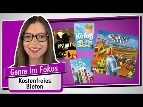 Genre im Fokus 42 - Bieten & Wetten - Vier Spiele im Überblick - Spiel doch mal!
