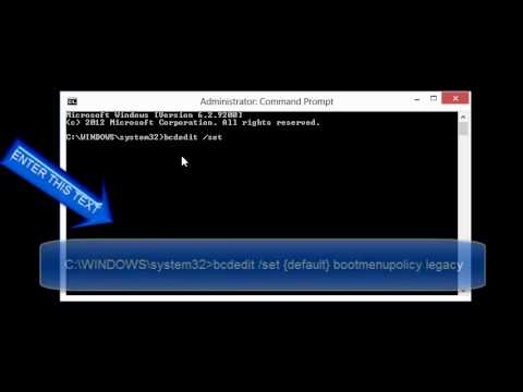 comment modifier bcdedit windows 7