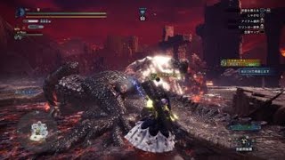 [MHWIB]ミラボレアス ガンランスソロ