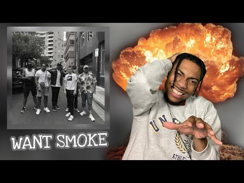 AYO ONEFOUR SLID!! KID LAROI WAS.. ONEFOUR FT. KID LAROI - WANT SMOKE [REACTION]