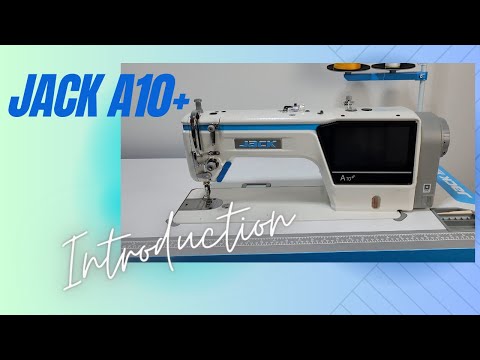 Industrial sewing machine JACK A10+ for beginners