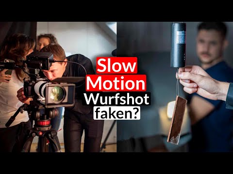 SLOW MOTION Wurfshot filmen - KATJES WERBUNG Making Of - Teil 3/4